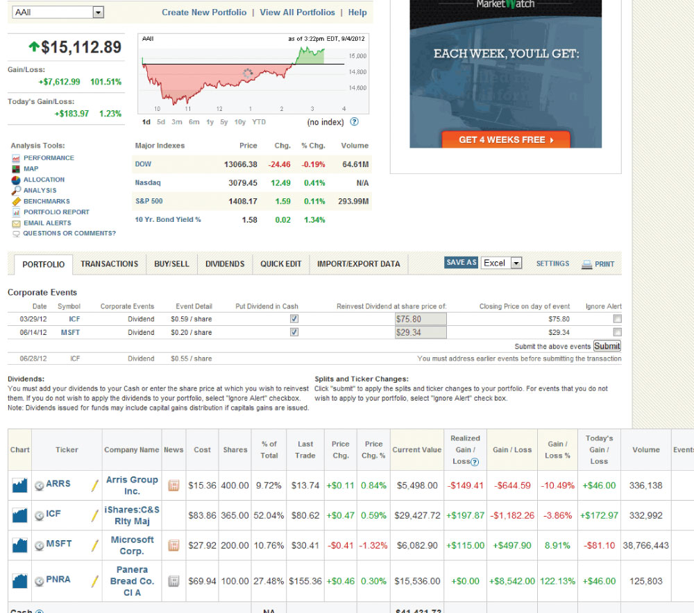 What kind of professionals handle finance portfolios?