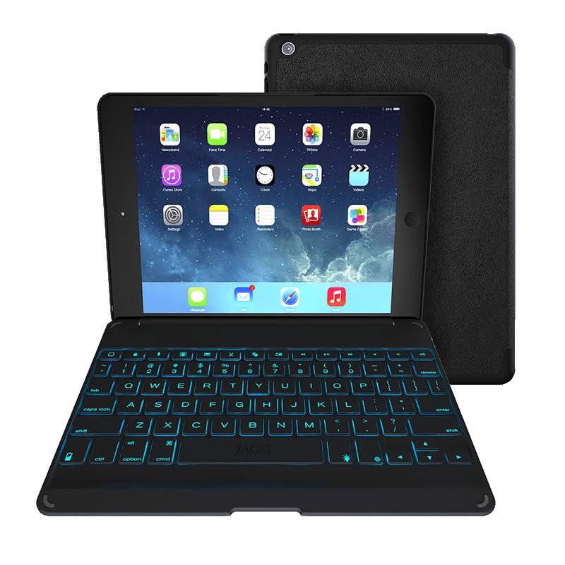 ZAGGkeys Folio With Backlit Keyboard for iPad Air AAII