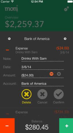 Moni Transaction