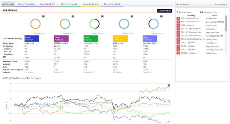 Figure 4. Portfolio Tab