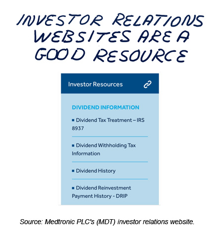 sketch: Investor Realtions Websites Are a Good Resource