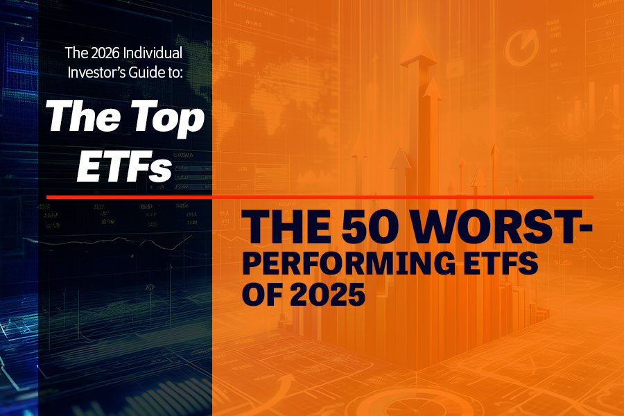 2026 Top ETFs Guide: The 50 Worst-Performing ETFs of 2025